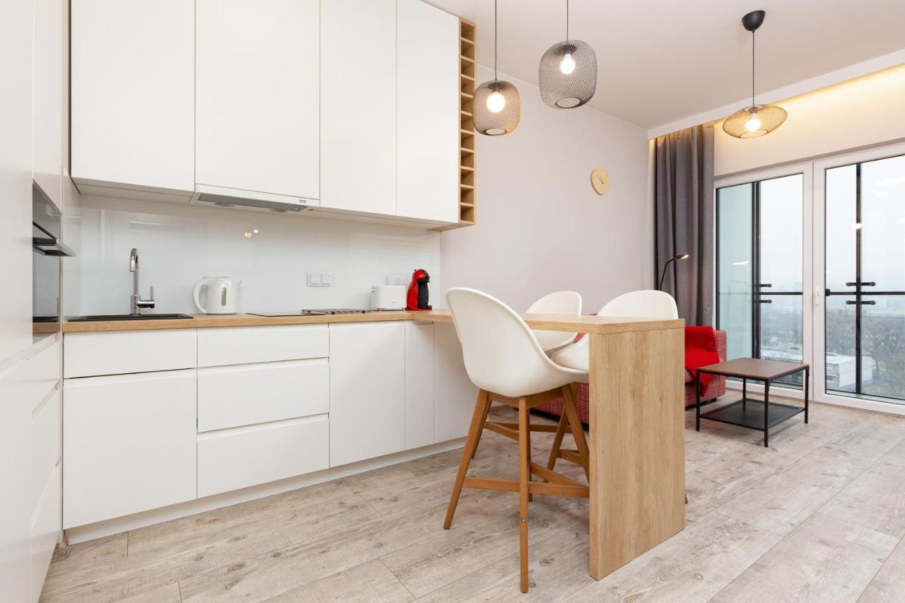 Business Center Apartments Warsaw Wola By Noclegi Renters Exteriér fotografie
