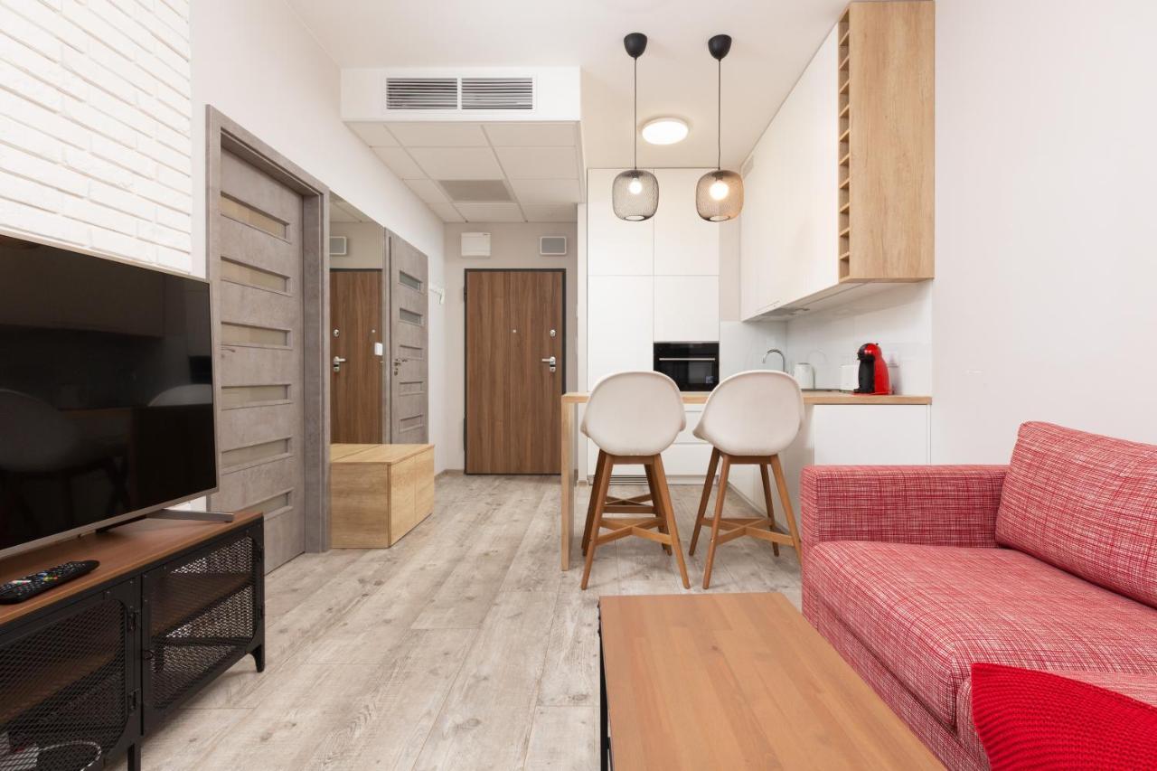 Business Center Apartments Warsaw Wola By Noclegi Renters Exteriér fotografie